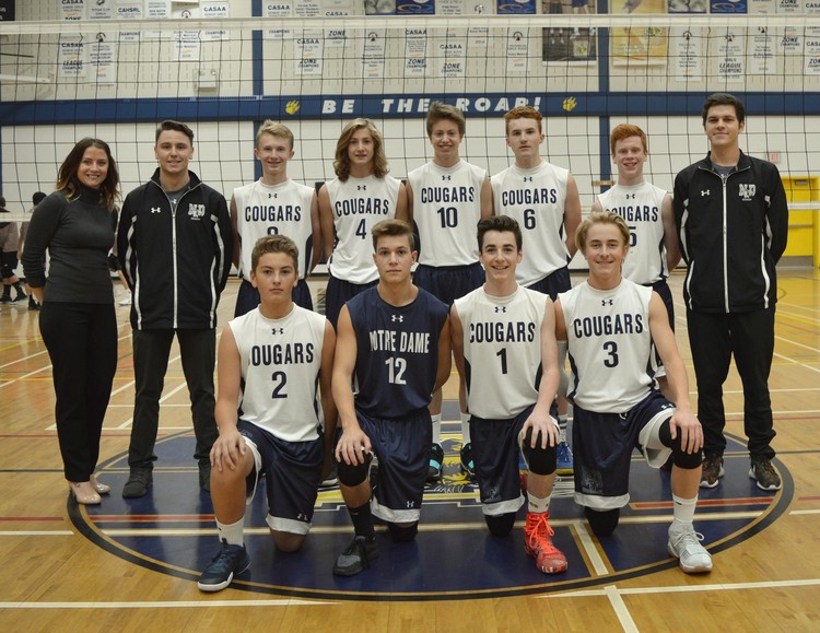 Junior Boys Volleyball Roster