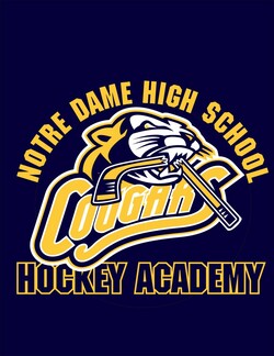 Notre Dame High School Hockey Academy Logo
